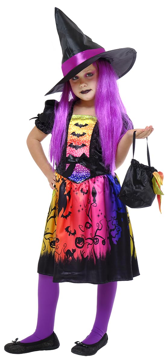 Rubie’s S8875-S Inf Enchanted Witch Costume Bruja, multicoloured, S (3-4 años)