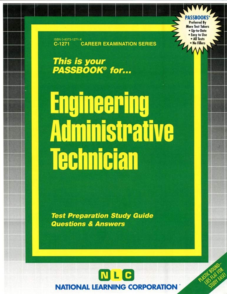 Engineering Administrative Technician: Passbooks Study Guide