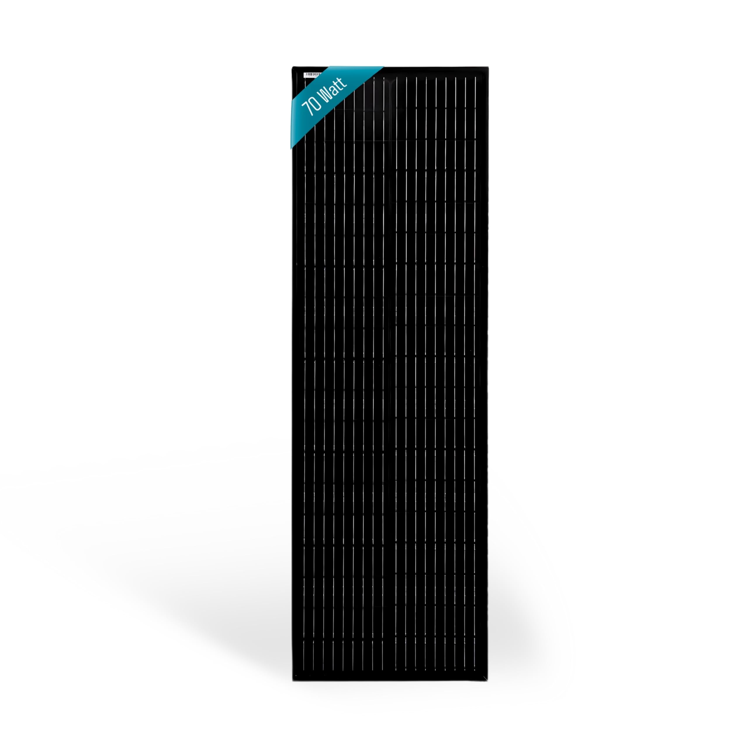 BERGER PX Solarpanel | starres Solarmodul 70 W bis 150 W PV Modul robust & wetterfest | Ultraleichtes Solar Panel für Camping & Outdoor | Hoher Wirkungsgrad 23 % (70 W)