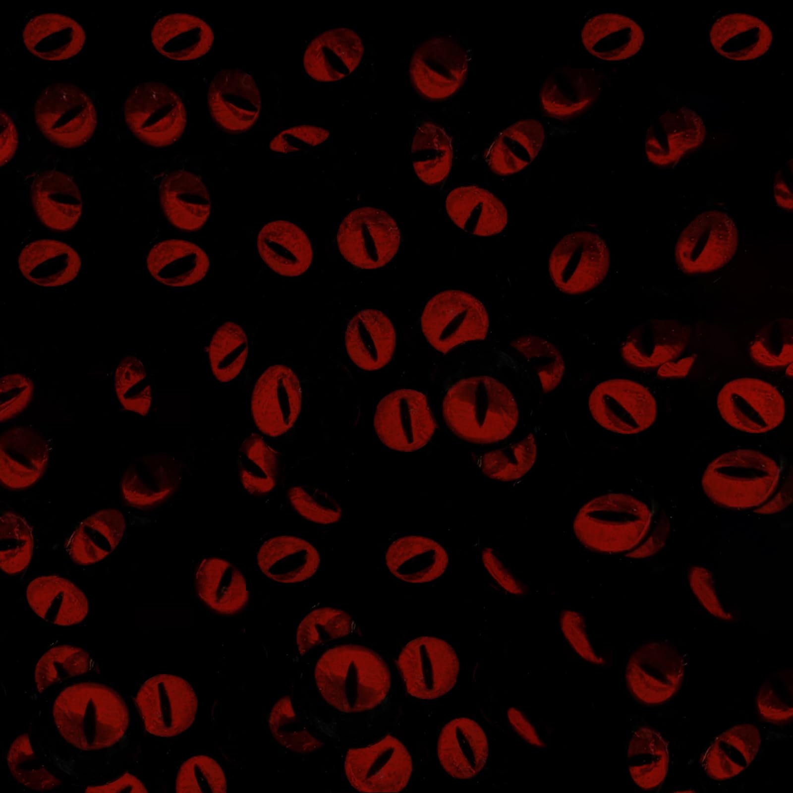 BYXVSBYS Goth Keychain Horror Eyeball Bag Charms Halloween Accessories Gothic Heart keychain Key Ring Funny Decor Cool Purse Charms for Men Women