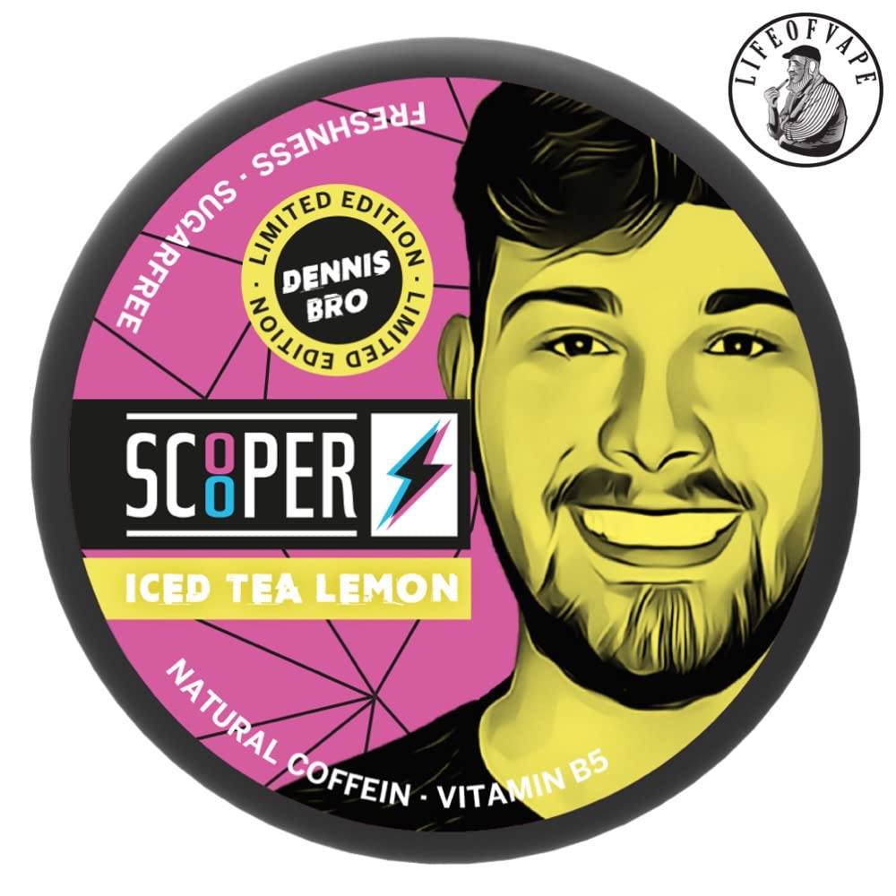 Scooper WSZYSTKIE RODZAJE Energy Booster Pouches, stare do snus i torby do żucia tytoniu