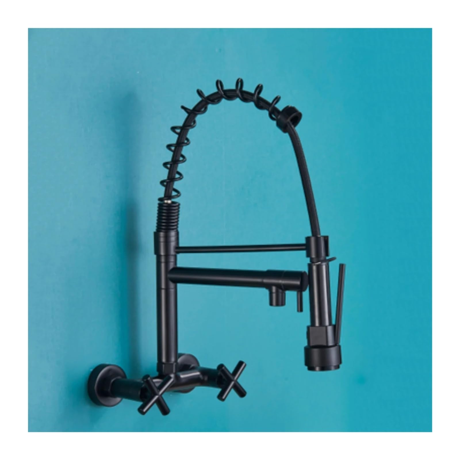Robinet de cuisine avec pulvérisateur rétractable pour évier et bar