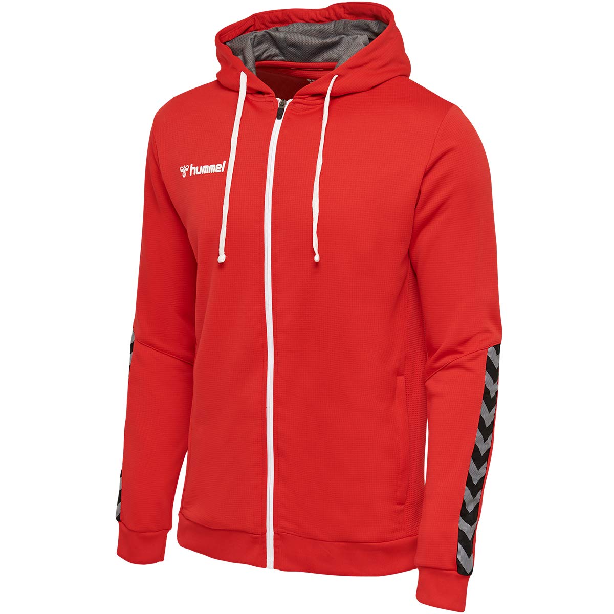 hummel Hmlauthentic Men's Zip Hoodie True Red