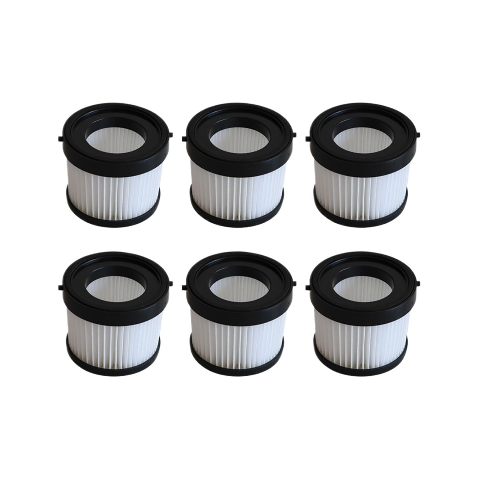 6 Stück HEPA-Filter kompatibel for DEWALT DCV501LN/DCV501HB – waschbare Staubsauger-Ersatzteile