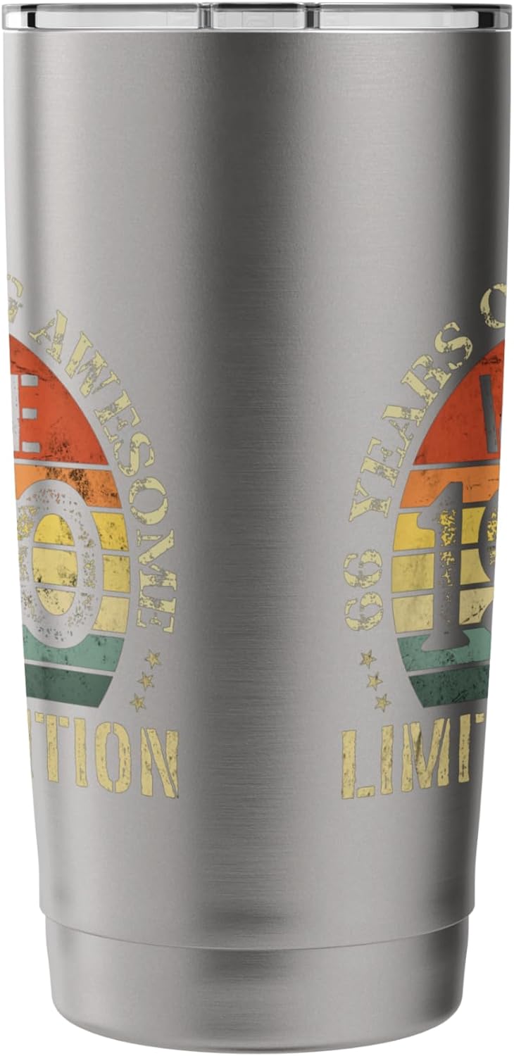 Vintage 1960 Limited Edition 66th Birthday 66 Years Old Stainless Steel Insulated Tumbler - Image 2