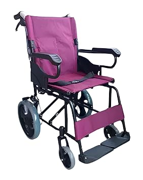 Light Weight Aluminum Dual Brake Flip Up Footrest Folding Transport For Car Manual Wheelchair (Attendant-propelled Wheelchair)