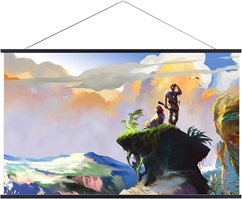 Miniatura 8 de Landmass Marco magnético para póster de 36 pulgadas de ancho, para colgar en la pared, marco de madera para pósteres, impresiones, fotos, fotos y