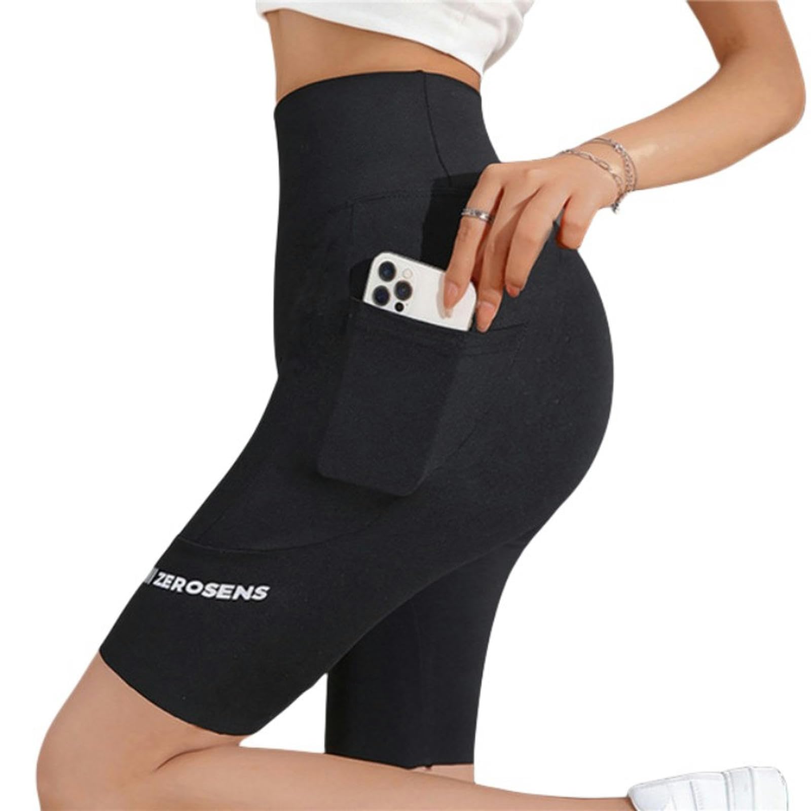 Spodnie do jogi jednolite bezszwowe legginsy z kieszenią damskie miękkie rajstopy treningowe stroje fitness spodnie do jogi wysoka talia odzież na siłownię legginsy spandex