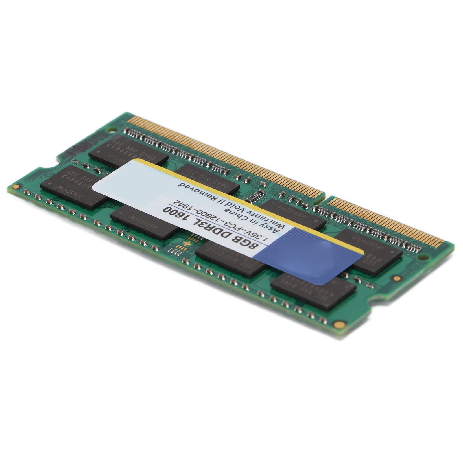 Xiede DDR3L RAM 4 GB di Memoria con Prestazioni Stabili per Laptop e PC Funzionalità di Dissipazione del Calore Efficienti (1600 MHz 8 GB)