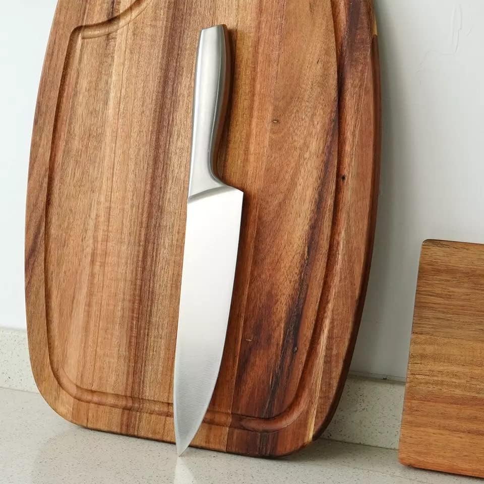 Miniatura 3 de ADBIs - Cuchillo de chef profesional con caja de regalo ultra afilado acero entero forjado diseño de mango ergonómico