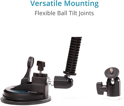 Miniatura 4 de G-51 Cámara Gripper Campod Succión Car Mount. 3 ventosas con palanca de bloqueo rápido, patas extensibles. Carga útil: máx. 20 kg/44 lb (estática),