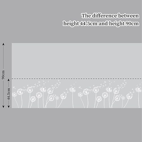 Miniatura 4 de DKTIE Película de privacidad para ventana con herramientas de instalación, adhesivo para despegar y pegar, adherencia estática, sin pegamento,