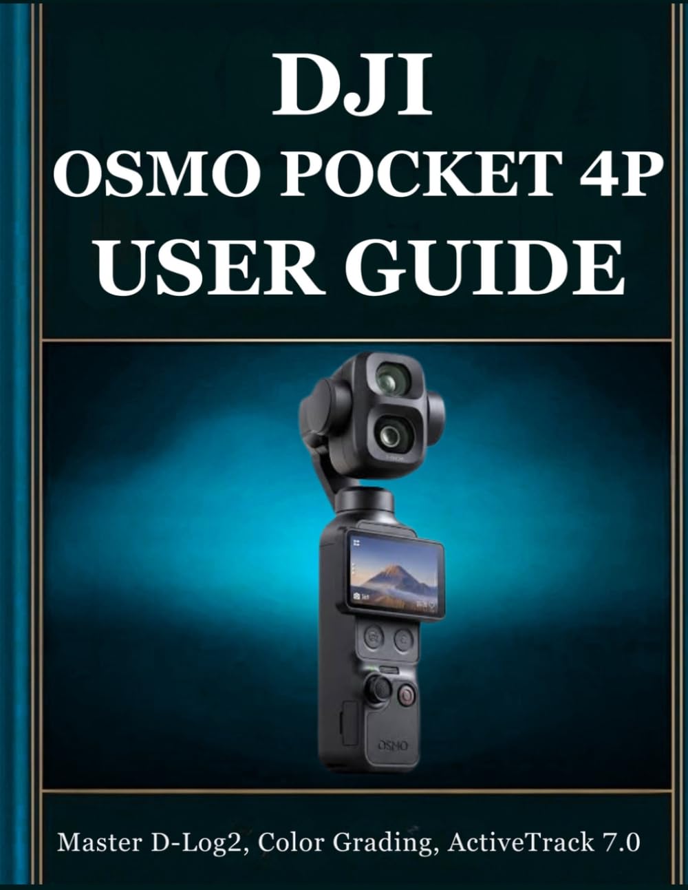 DJI Osmo Pocket 4P User Guide: The Complete Handbook for Beginners and Seniors — Shoot Cinematic Dual-Lens Footage, Master D-Log2 Color Grading, and Create Professional-Quality Video