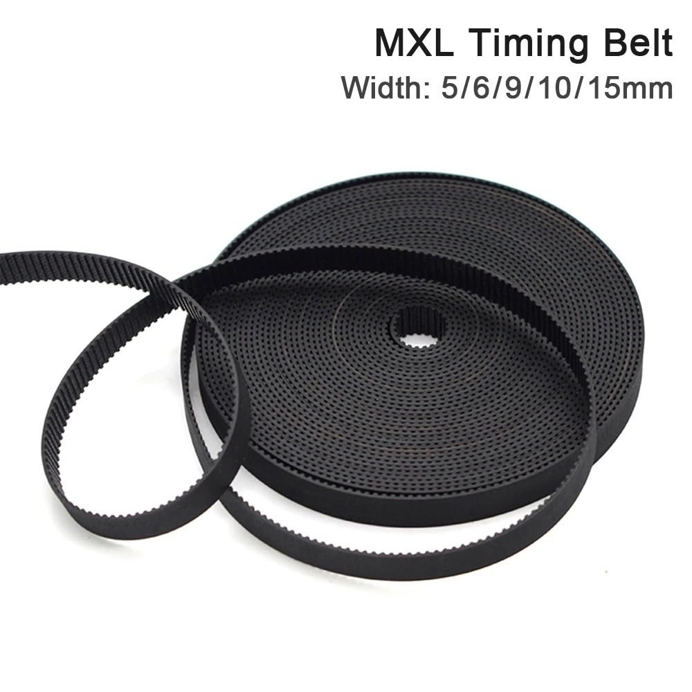Transferriemen Für MXL Open-Ended Zahnriemen Breite 5mm 6mm 9mm 10mm 15mm Übertragung Gummi Gürtel Für CO2 Gravur Schneiden Maschine Motorrad-Antriebsriemen(9meter,15mm)