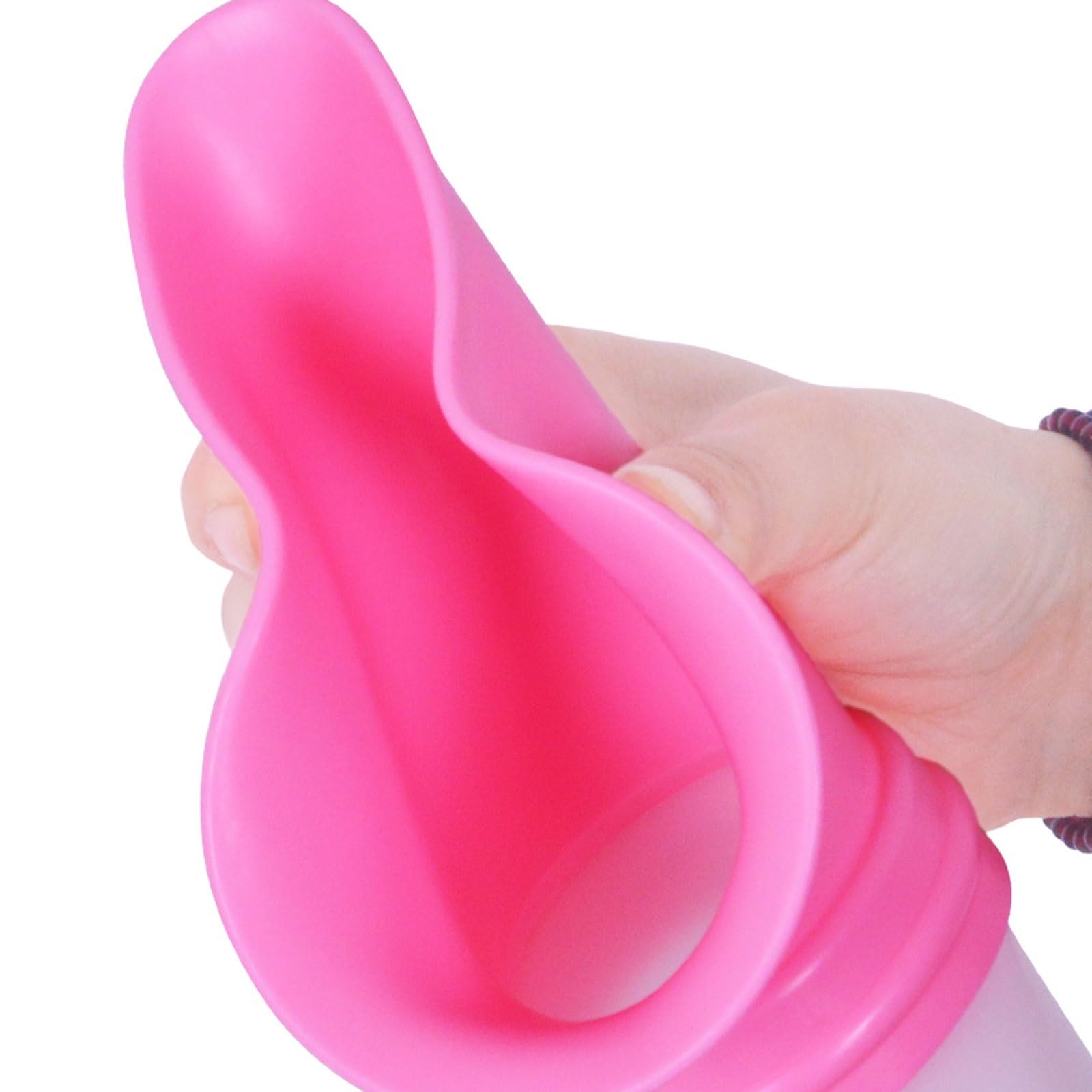 1500 ml weibliches Betturinal, Pinkel-Nachtabflussbehälter, Urinsammler for Frauen mit 1,5 m langem Schlauch