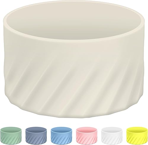 VIKIZUES Funda protectora de silicona, compatible con Stanley Cup de 20 a 40 onzas, vaso simple y moderno y Hydro Flask de 12 a 24 onzas y botellas