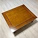 Generic Rectangle 90X75cm Korean Coffee Table Folding Leg Asian Antique Style Living Room Furniture Floor Traditional Dining Table Wood (Coffee Color)