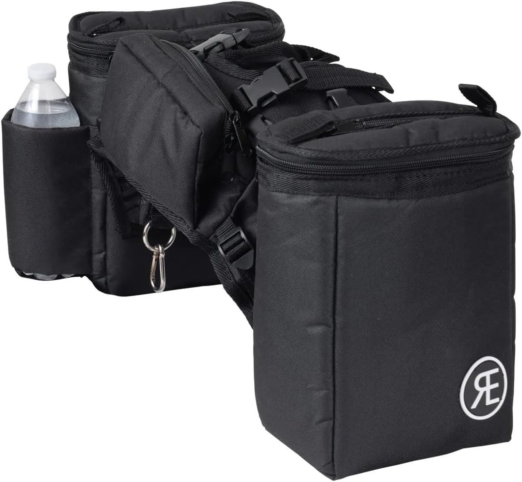 Reinsman Pommel Cooler Bag | Equestrian Durable Convenient Spacious 2-Side Nylon Insulated Bag with Stainless Steel Hardware | Easy Attachment to The Swell with Adjustable Strap