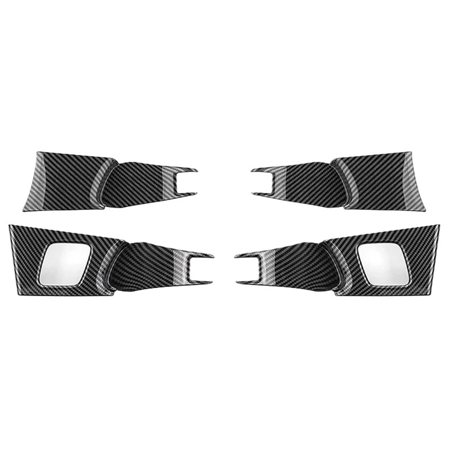 FHCBUTAE Interior Car Handle for Civic 11th Generation 2022 2023 Interior Car Door Handle Bowl Cover Trim