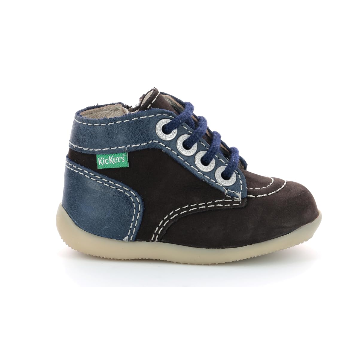 Kickers Bonzip-2, Scarpe con Lacci Bimbo 0-24