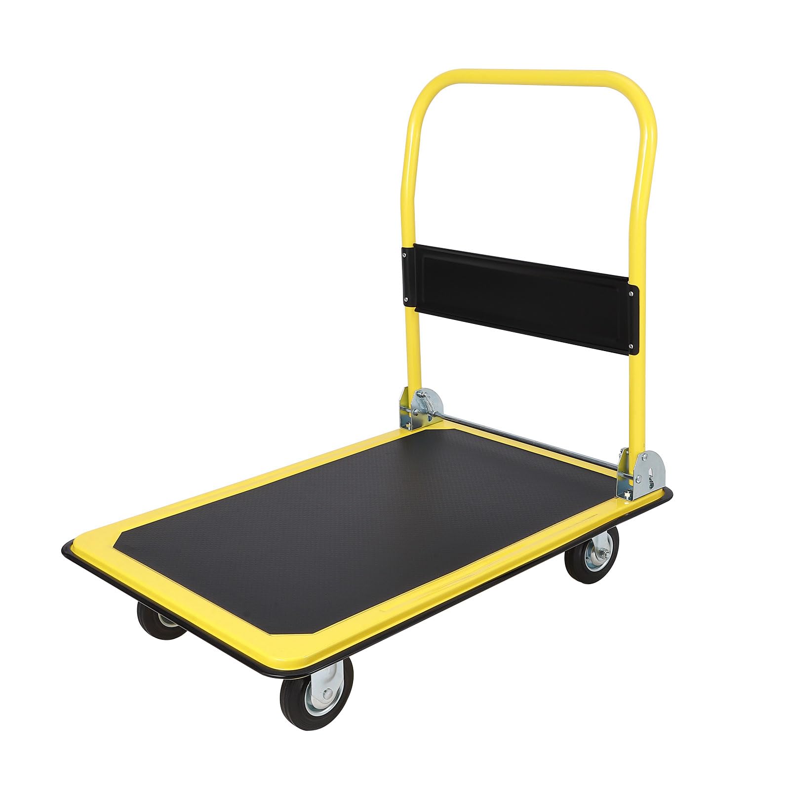 GarveeTech Foldable Platform Truck, 500kg Heavy Duty Trolley with Wheels