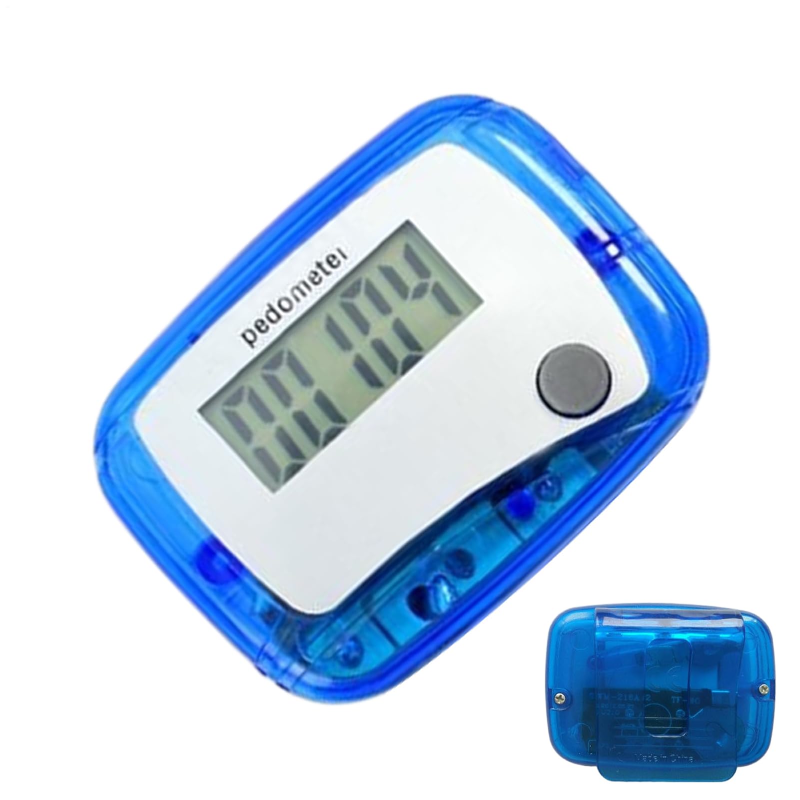 Steps Counter - Step Counter for Walking,Digital LCD Pedometer Daily Target Monitor for Sports Travel Adventures Swimming Indoor Workouts Hiking Senior Outdoor