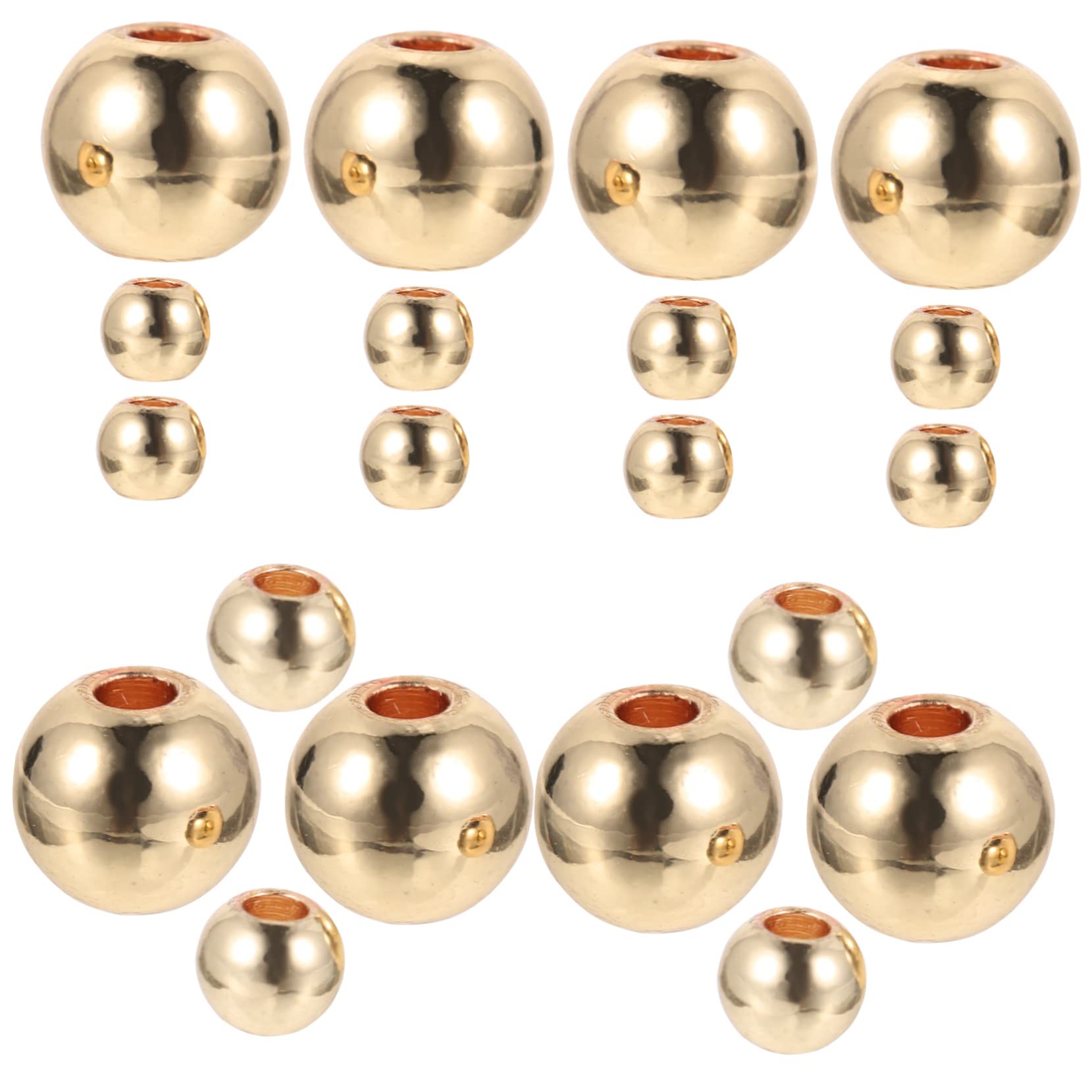 SHINEOFI 1000piezas Abalorios De Metal De Para Joyería Perfectos Para Pulseras y Material Resistente y Para Manualidades