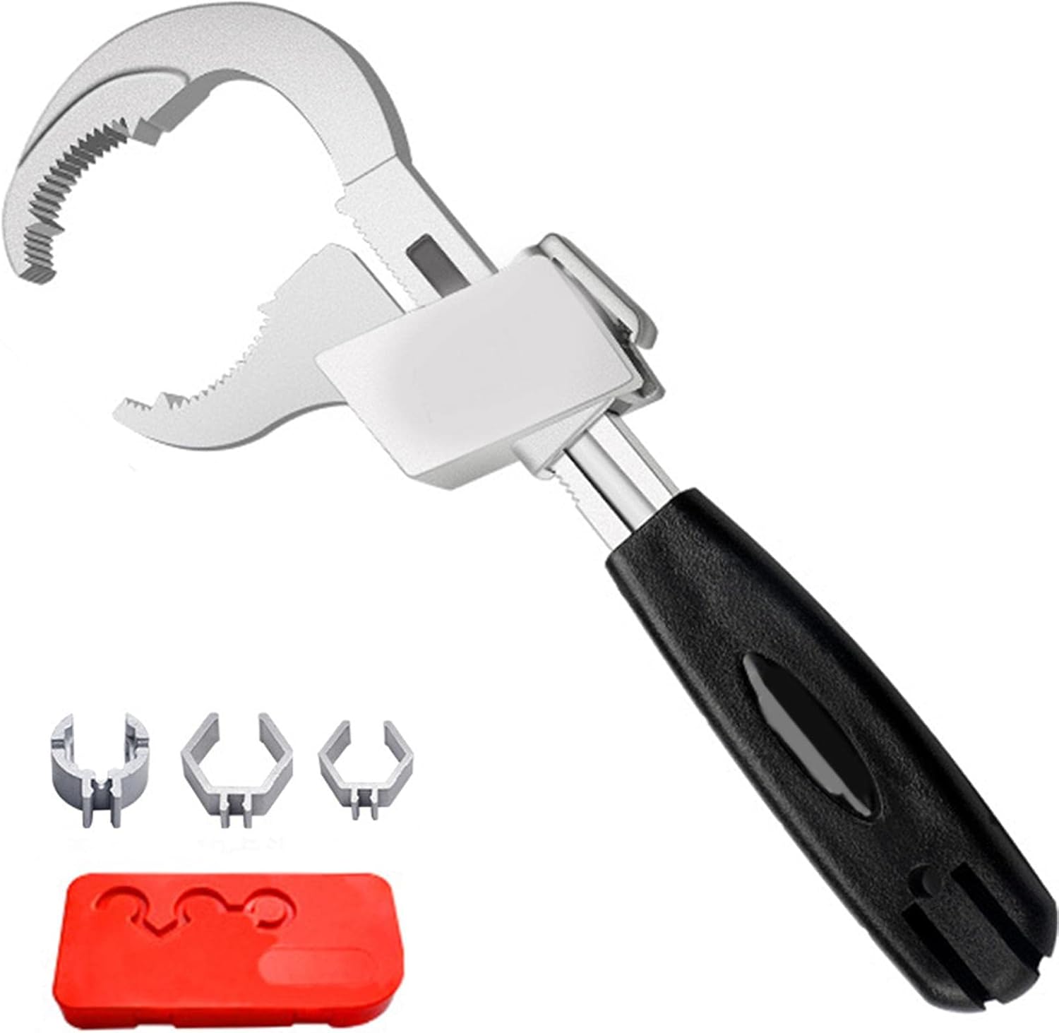 Large Universal Adjustable DoubleEnded Wrench for Shower Head Removal