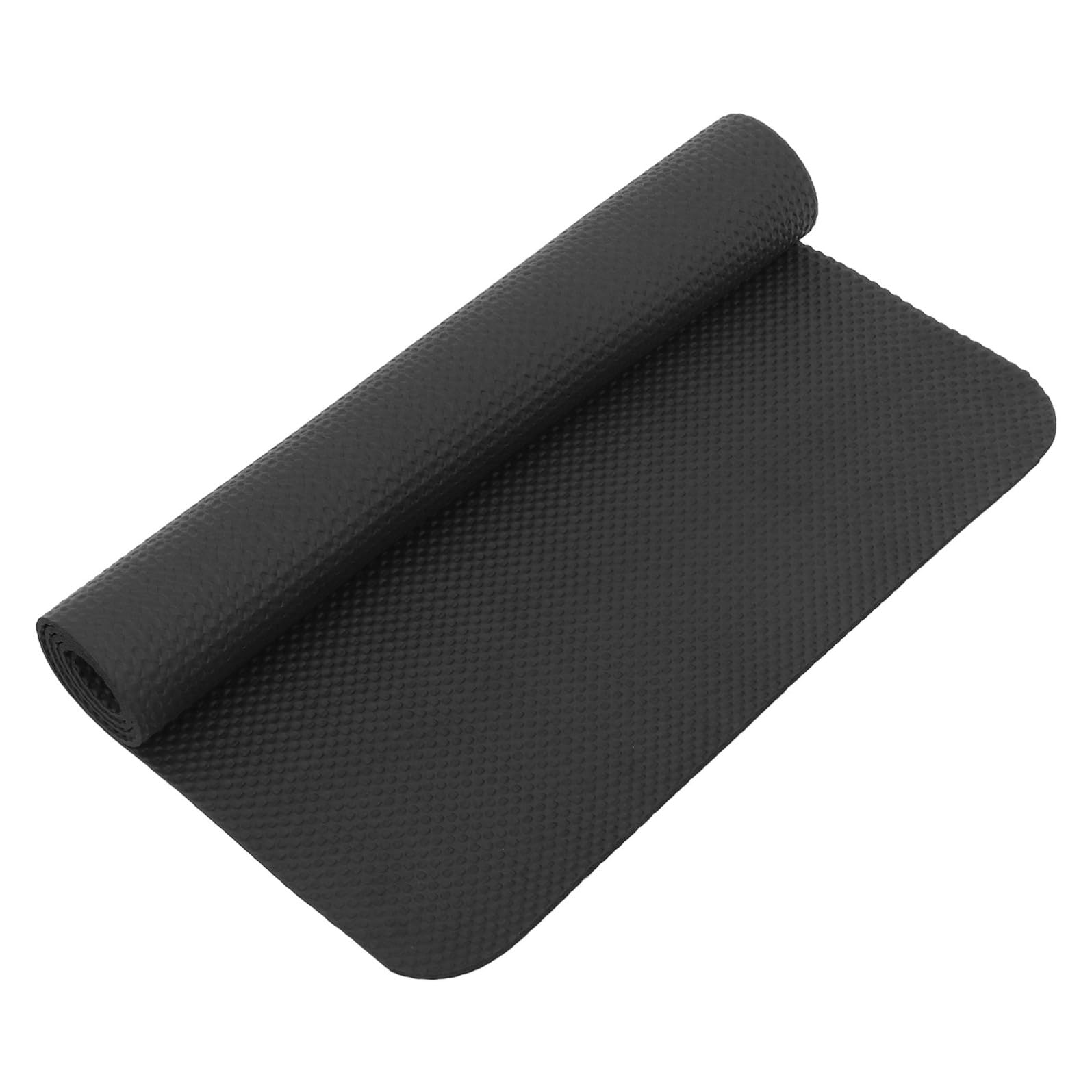 VICASKY Tappetino Nbr per Allenamento Assorbimento Urti e Pieghevole, Materassino Palestra Nero per Tapis da Corsa e Bici da Esercizio in Aree Picnic Outdoor