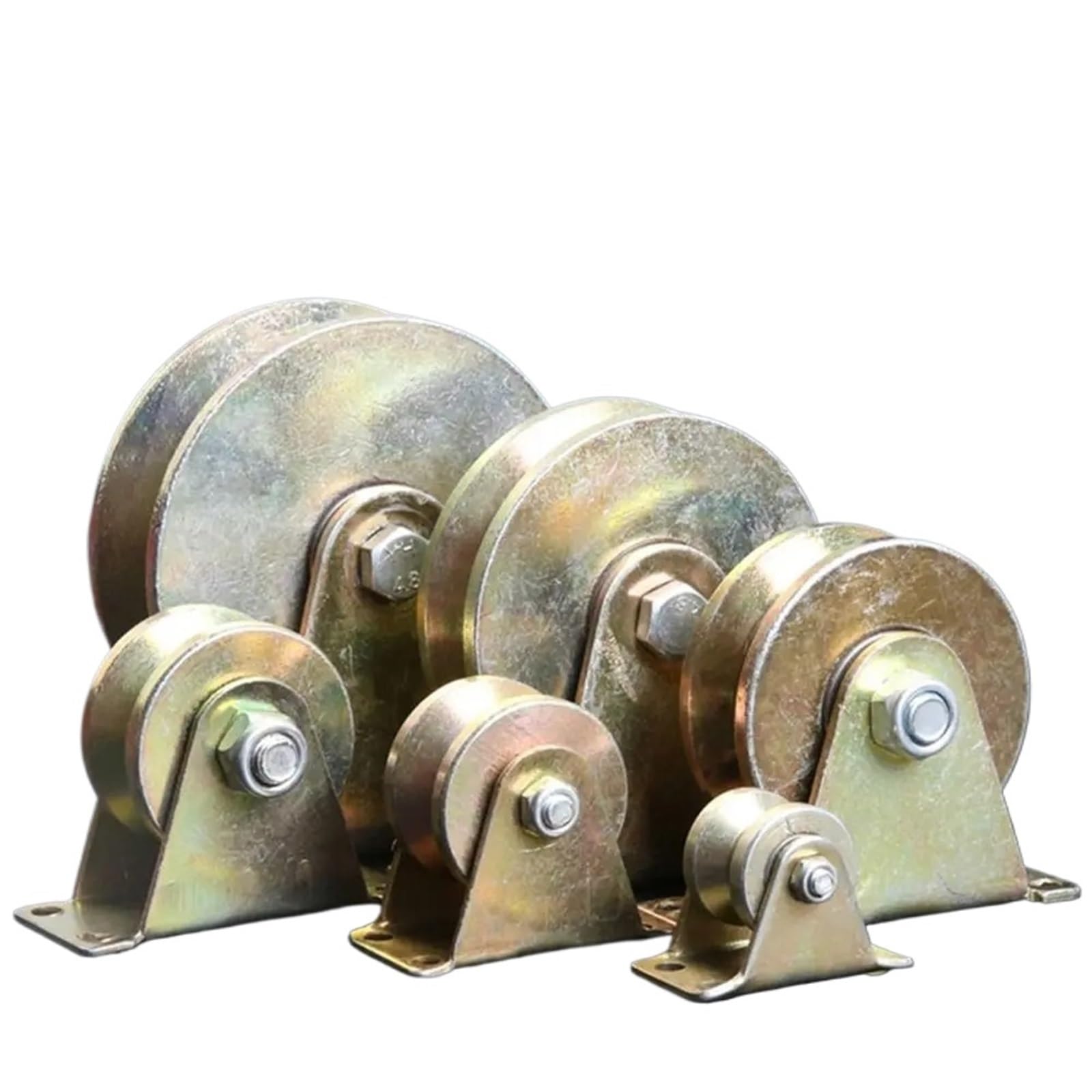 Roue de piste en U de 60mm avec roulement fluide pour portail lourd