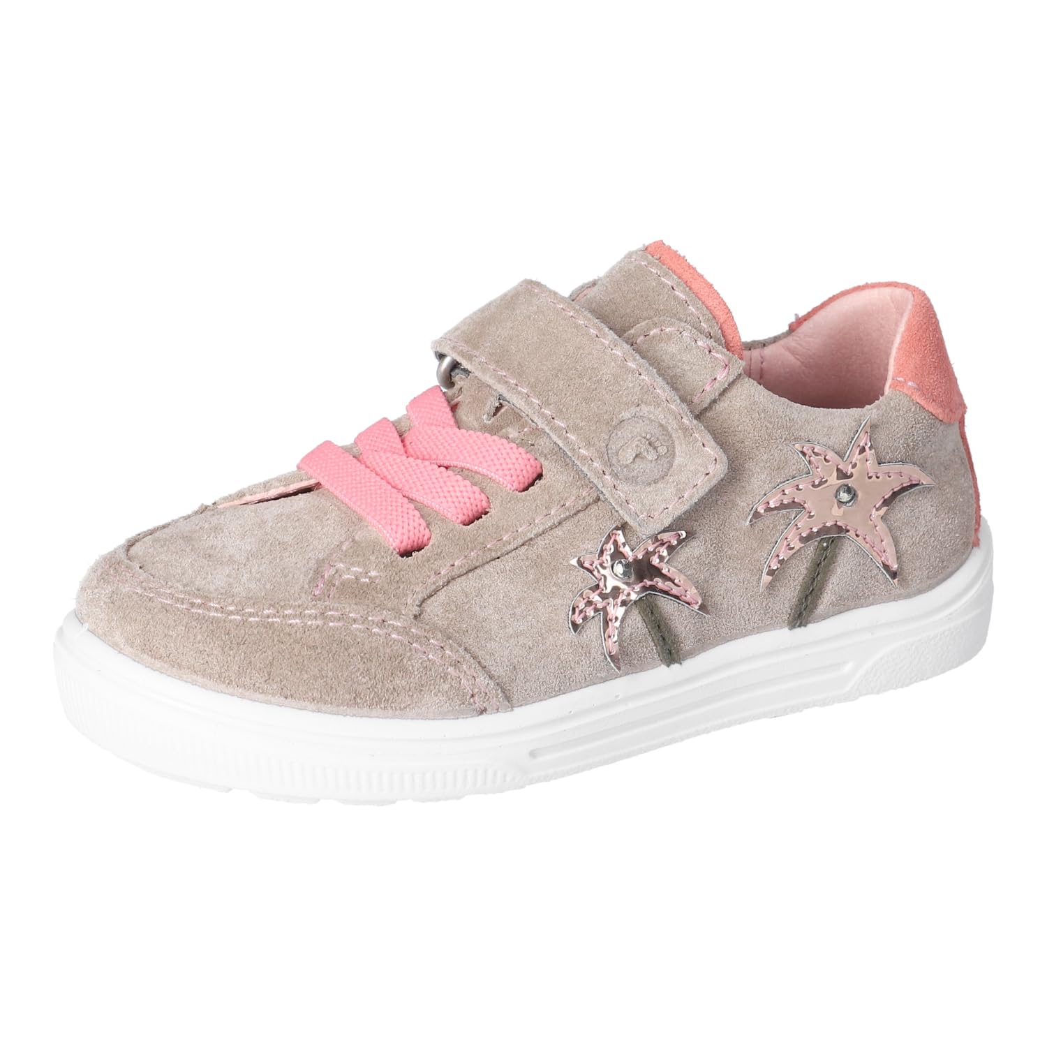 RICOSTA Dziewczęce Low-Top Sneaker IVY, półbuty dziecięce, szerokość: średni, luźna wkładka, migające światło