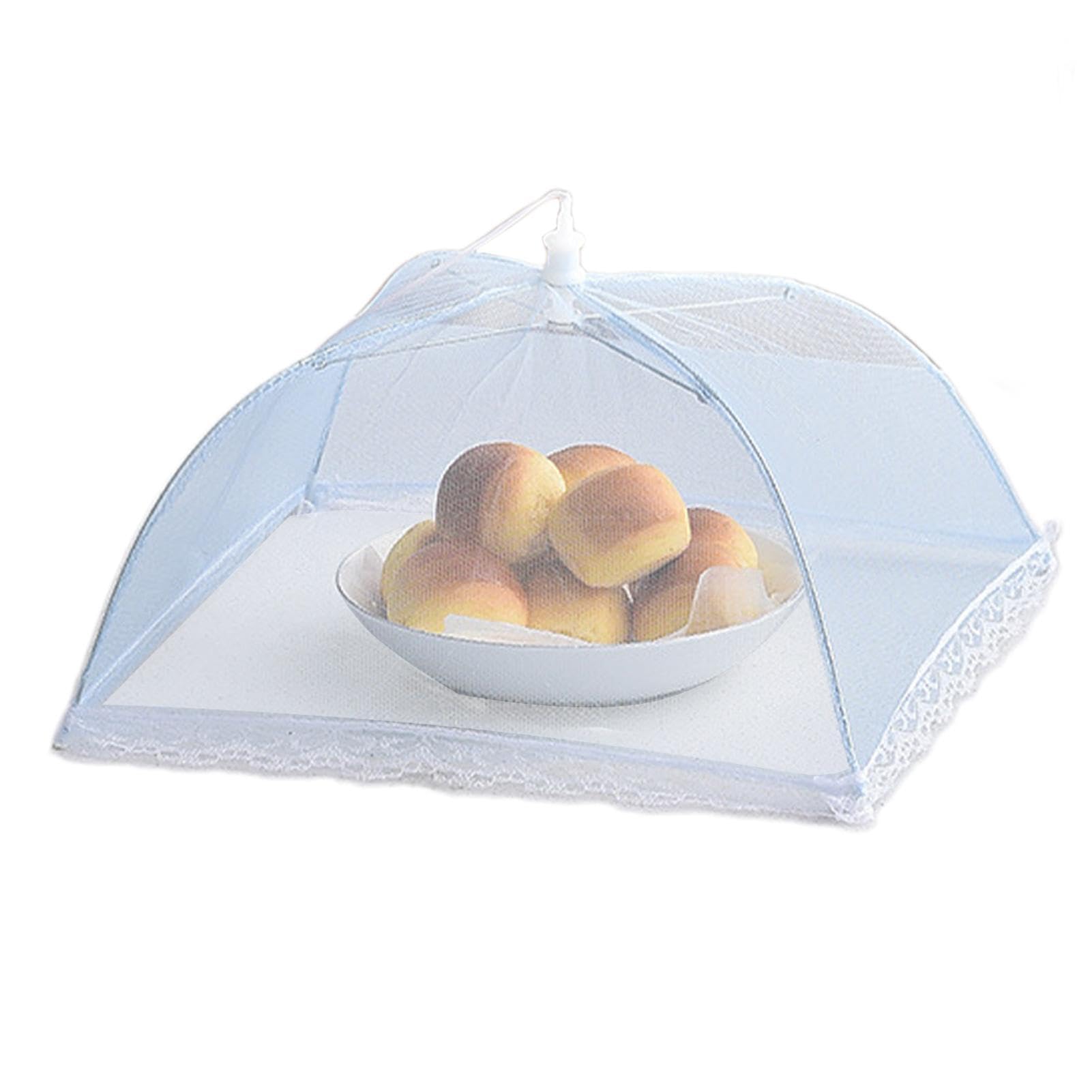 Mesh Food Cover, Food Tents for Outdoor Serving - Folding Square Kitchen Umbrella - 14 Inch Screen Tents, Hanging Food Nets, Tableware Cover, Food Picture
