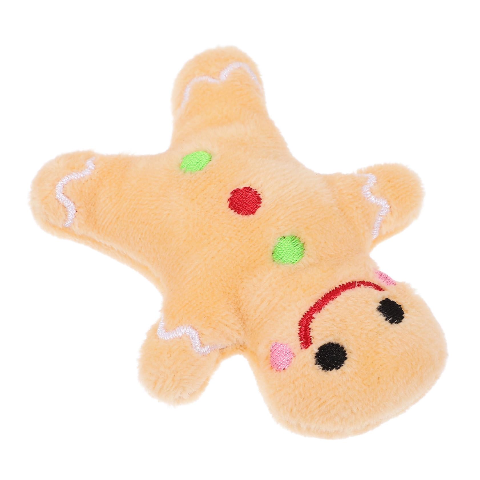 Jouet en peluche à mâcher pour chien festif idéal pour les après-midis de Noël au salon