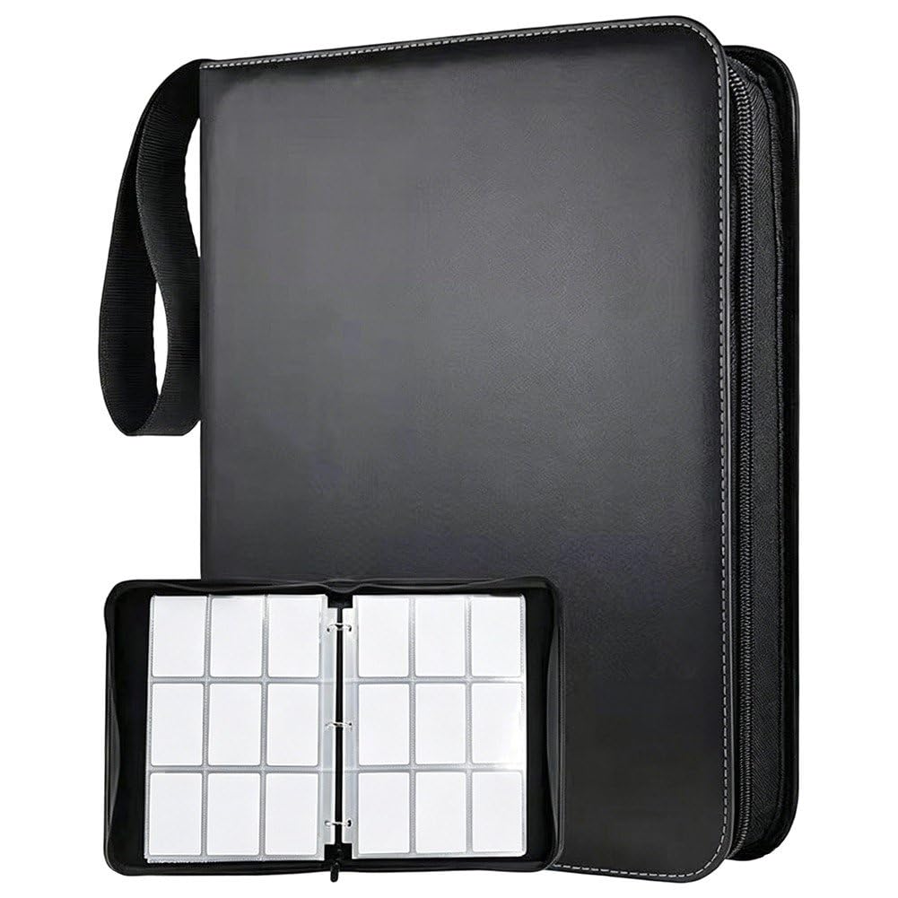 Sslvya Trading Card Binder, Card Collection Binder, Collectible Trading Card Albums for, Tcg, Sport Card, Game Cards