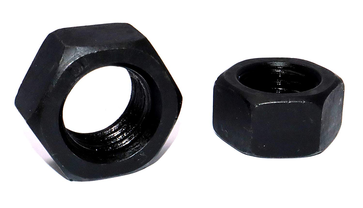 Tuerca Hexagonal M3-M24 Din 934 Acero Negro Resistencia 10 Schraubenmutter Gewindemuffen Gewindemuttern - 50 Pieza, M22