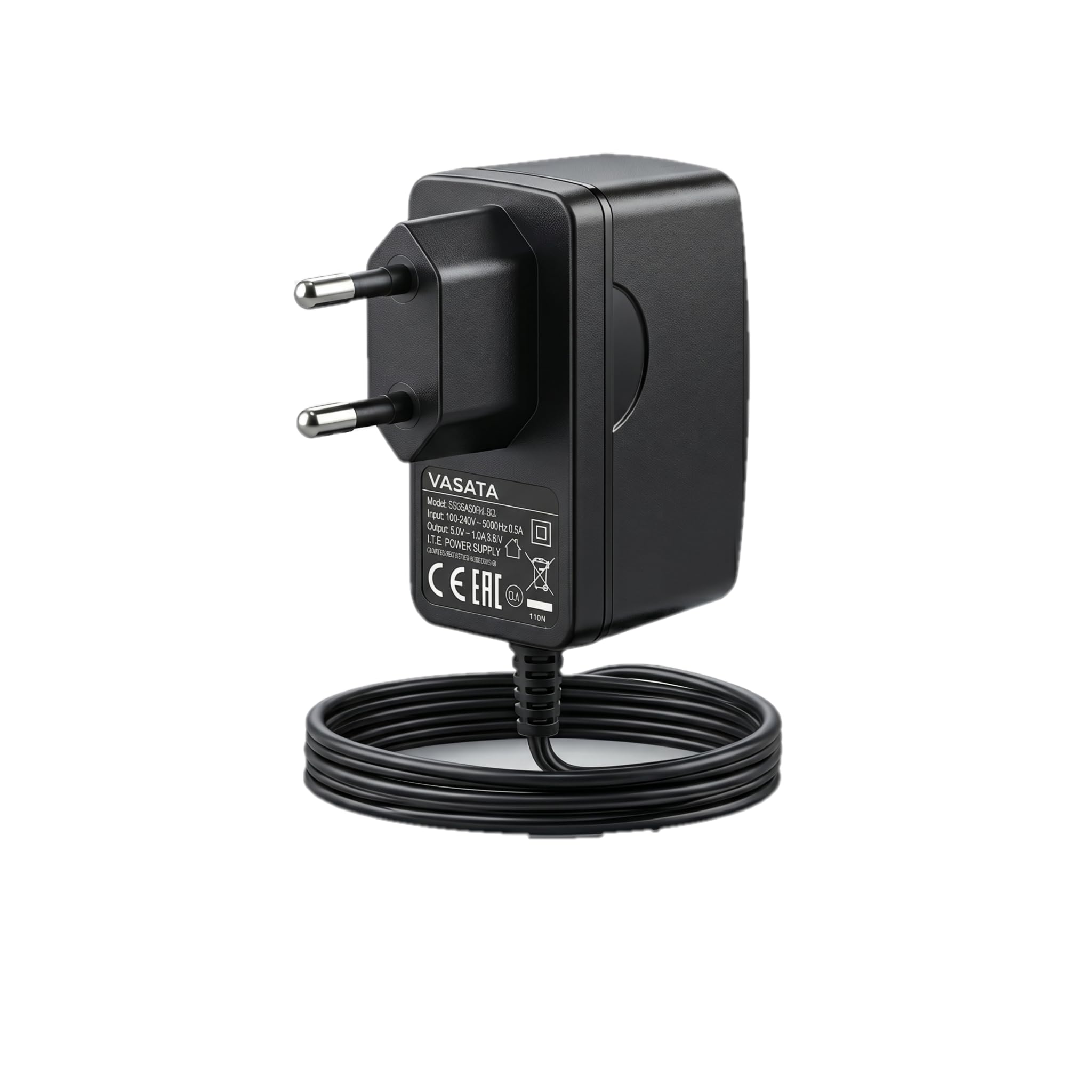 5V 600mA AC DC Power Adapter Charger with Small Pin | 100-240V Input | Compatible with Broadband Modems, Older TP-Link & D-Link WiFi Routers, Ethernet Switches & More-image-32