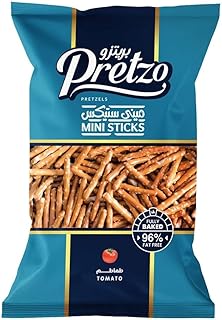 Pretzo Tomato Flavour Mini Sticks Snack 70-80 g