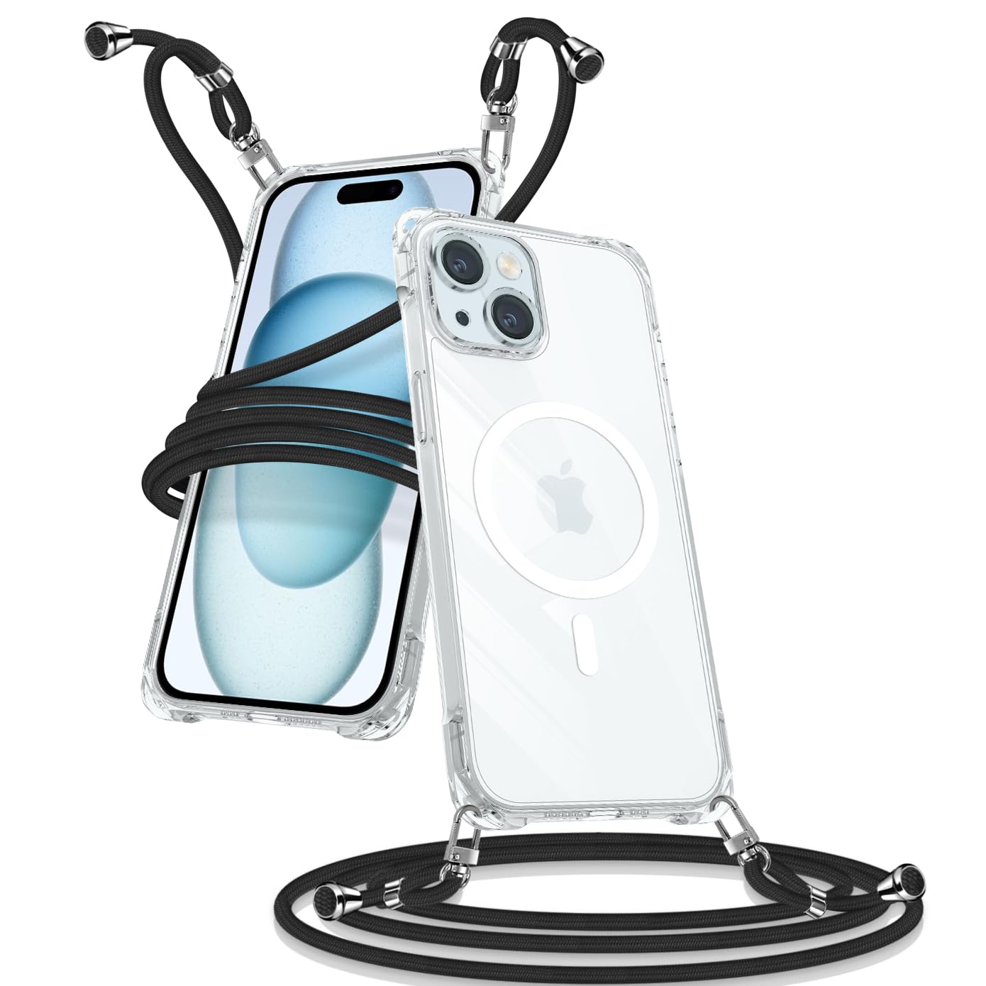【kondiobon】 iPhone 15 ケース MagSafe対応 ストラッ…