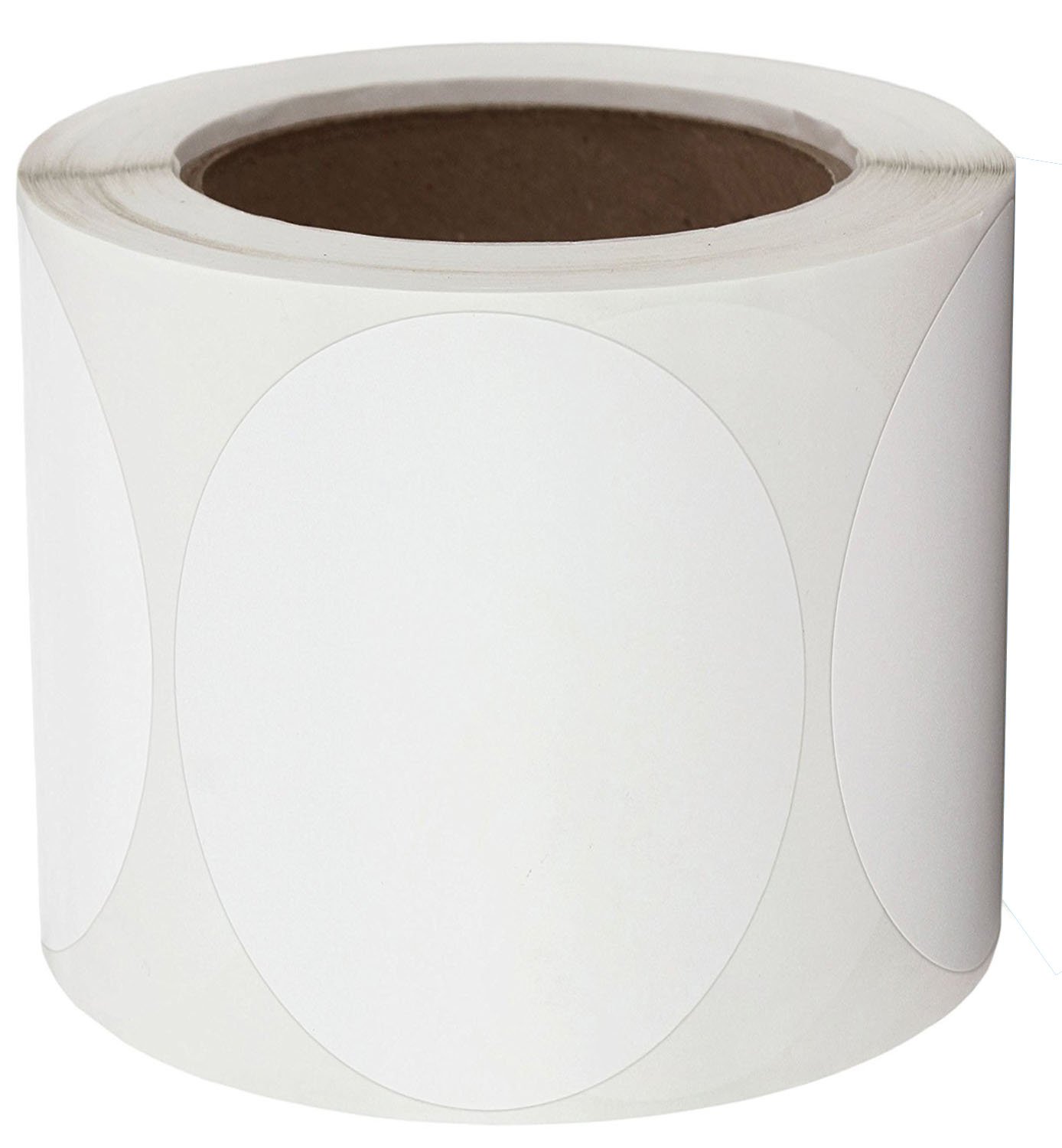 Buy Pop Resin 3" Round White Color Coding Dot Labels Target Repair