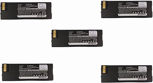 Paquete de 5 baterías XSP para Iridium 9555 PN BAT20801 BAT2081 (2400 mAh)