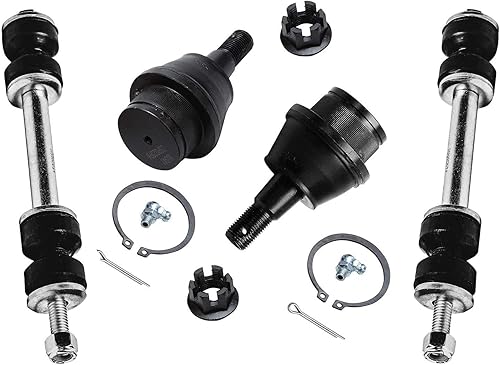 Miniatura 361 de Detroit Axle - Kit de extremo delantero de 14 piezas para Hyundai Tucson 2005-2009 Kia Sportage 2005-2010 2 brazos de control inferiores, 2 rótulas