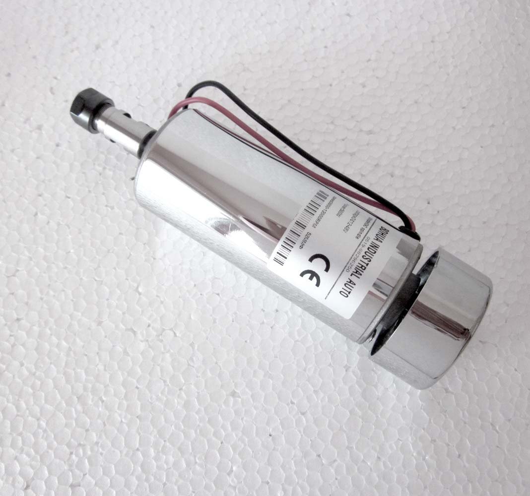 0.5KW dc Motor 500w CNC Spindle Motor 500w for CNC Engraving Machine,with Fan and ER11A collets Motor Spindle for Engraver