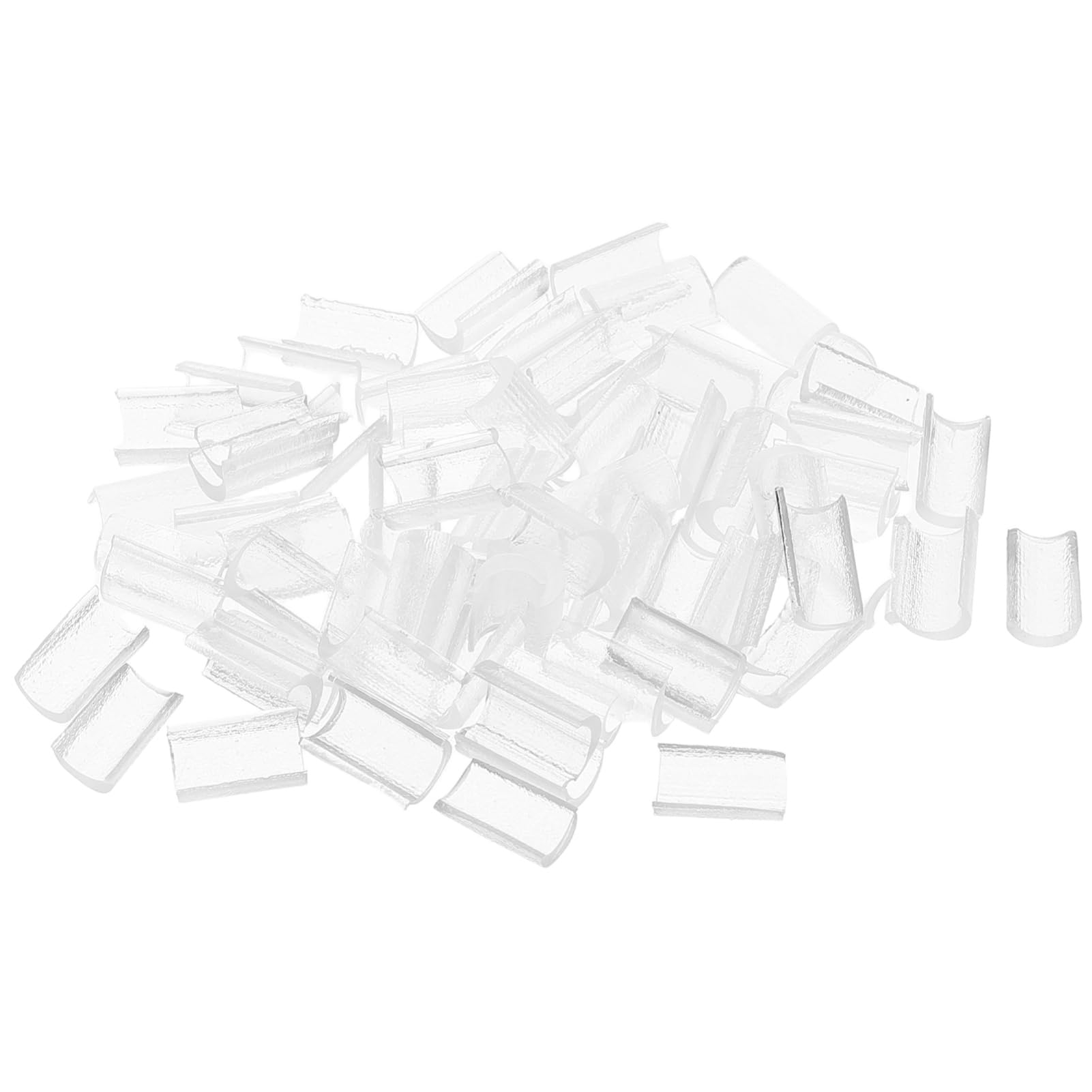 PACKOVE 100pcs Transparent Glue Granules Keratin Tip Extensions Glue Keratin Beads for Hair Extensions Hair Extension Keratin Pellets Transparent