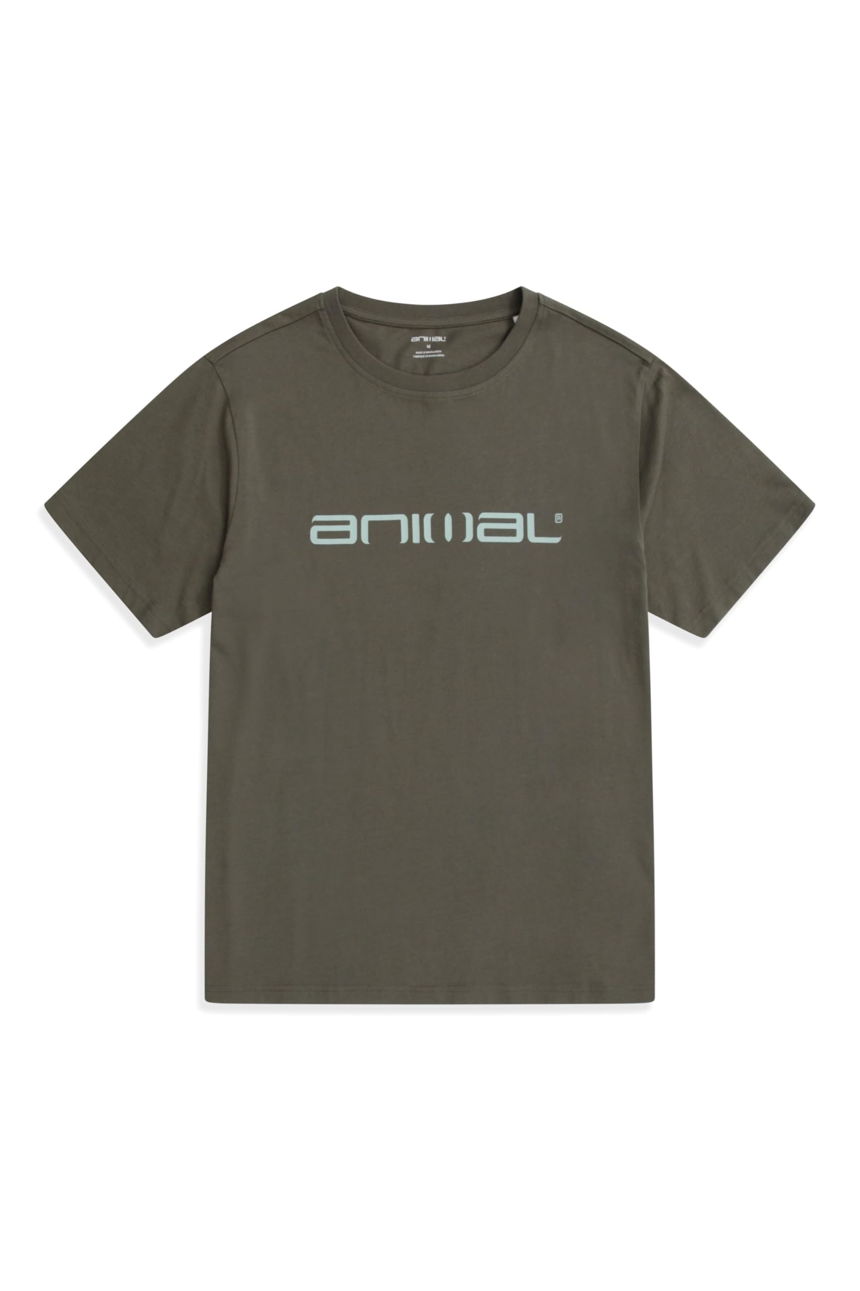 Animal Men's Khaki Classico 100% Cotton T-Shirt S