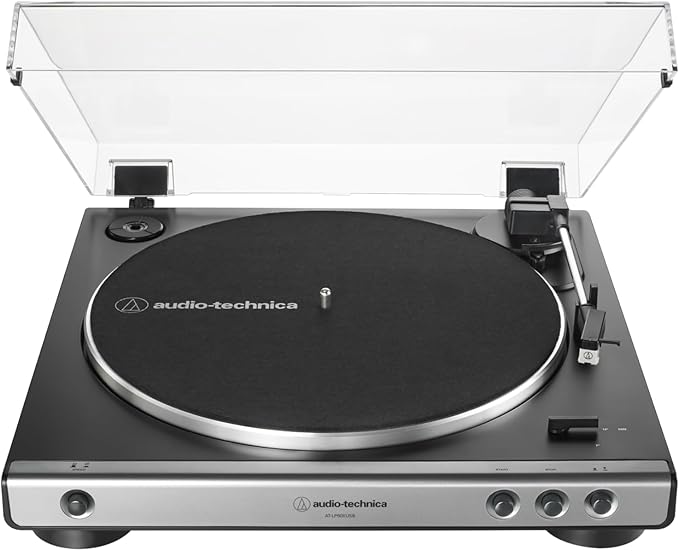 Audio-Technica LP60XUSBGM Giradiscos Automático Estéreo de Tracción por Correa (analógico y usb) Gunmetal