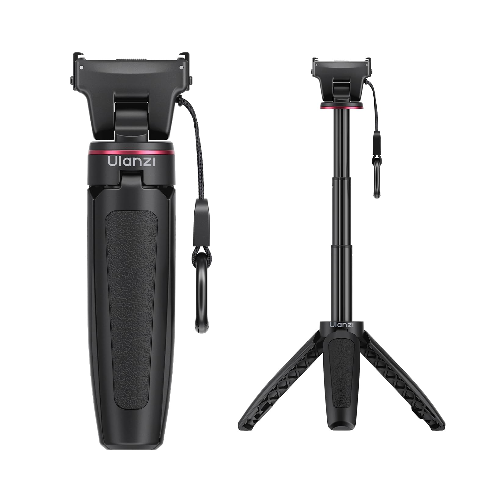 ULANZI MT99 - Treppiede per fotocamera DJI Osmo Action 5 Pro, Nano/Osmo Action 4, con chiusura in , supporto magnetico a sgancio rapido, mini treppiede