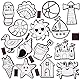 Baker Ross FC782 Strand Magnete zum Basteln - 15 Stück, Magnete Bastelsets für Kinder, Kühlschrankmagnet für Kinder, Klein