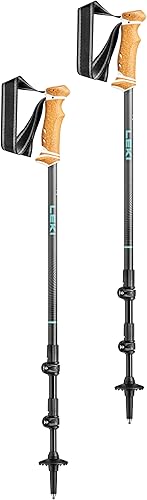 Miniatura 4 de LEKI Lhasa - Bastones de aluminio ajustables y ligeros para senderismo