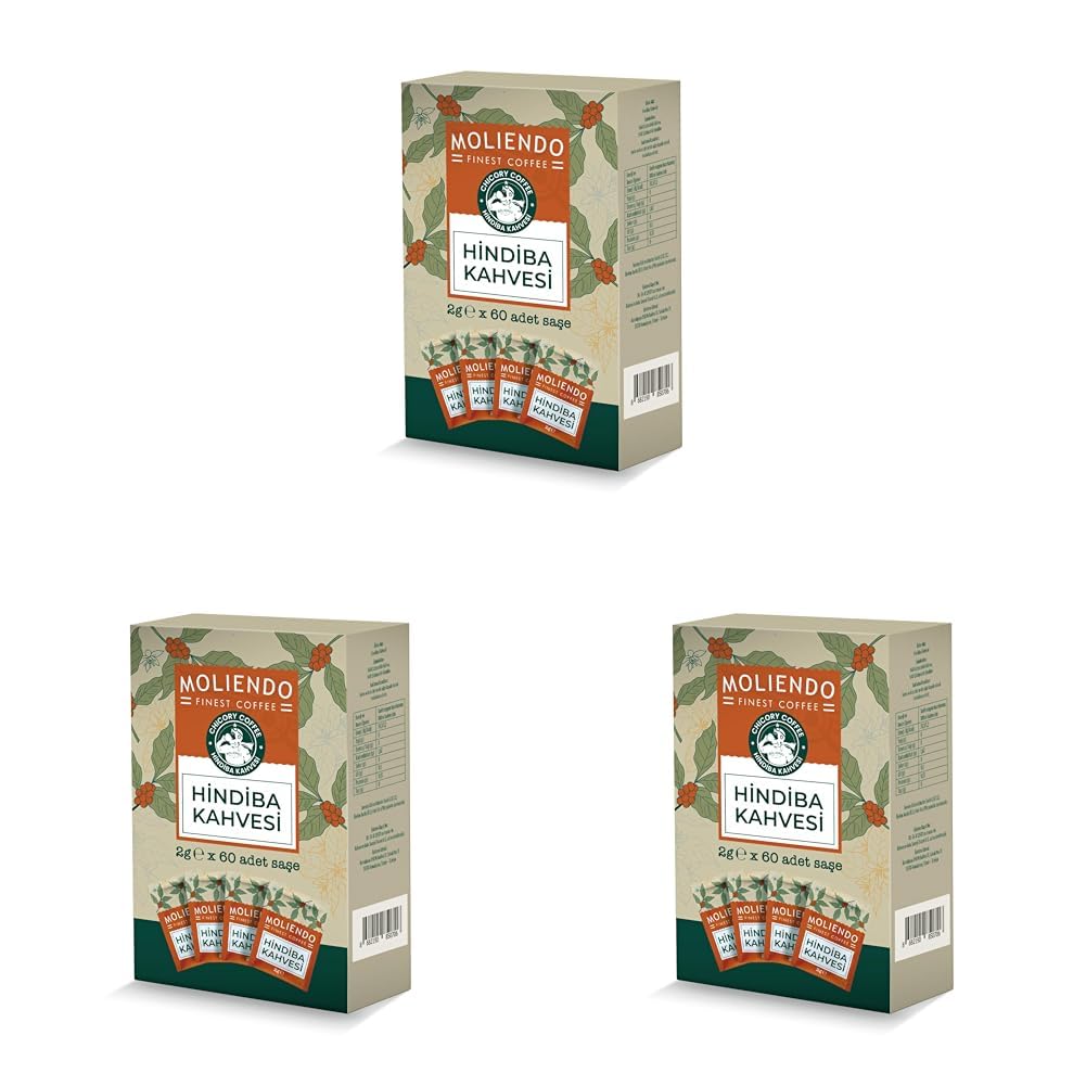 Moliendo Hindiba Kahvesi 60 Tek İçimlik Paket 120 g (3 paketi)