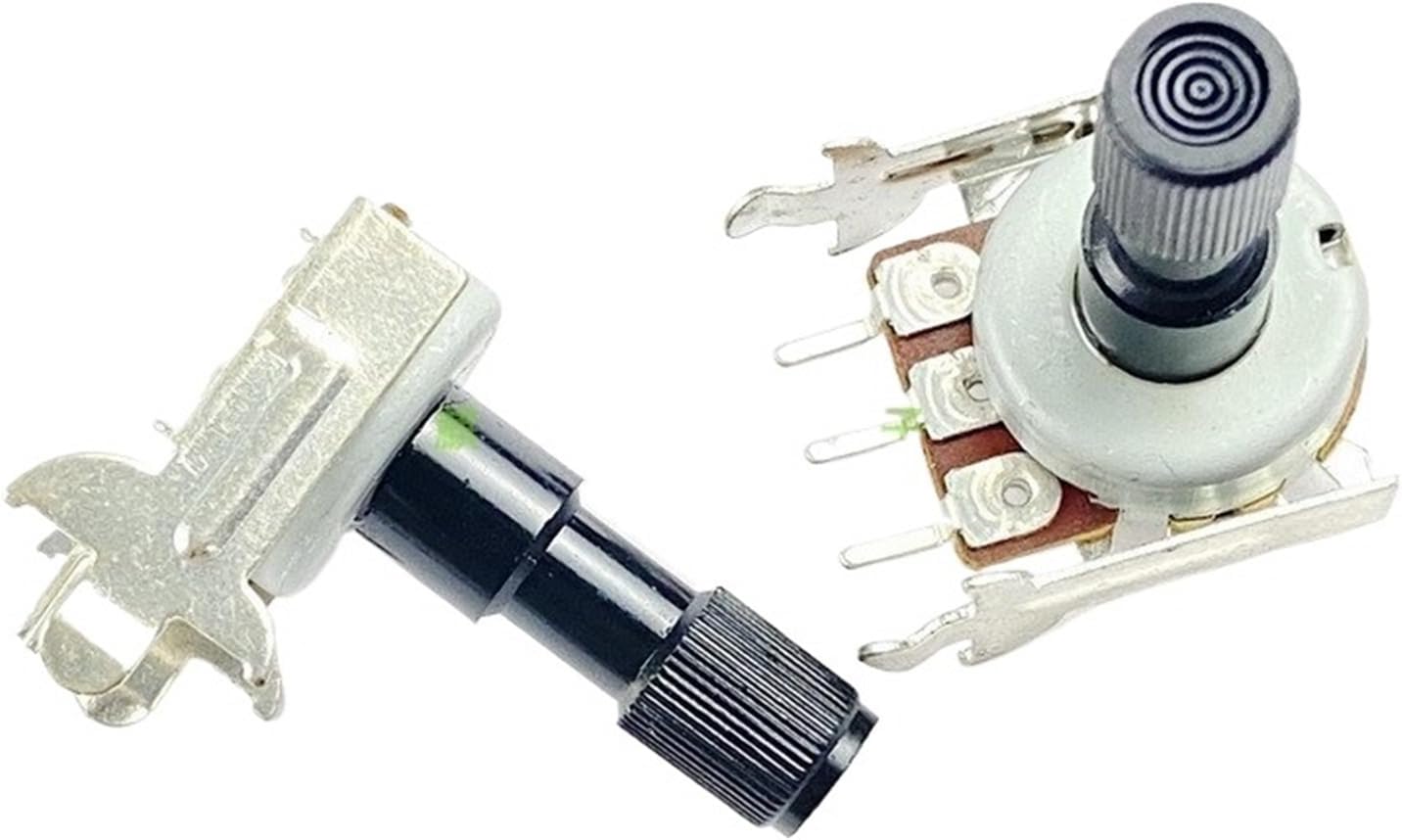 5Pcs R161 Type B50K Single 3-pin Volume Potentiometer Power Amplifier Height and Bass Adjustment Knob B503